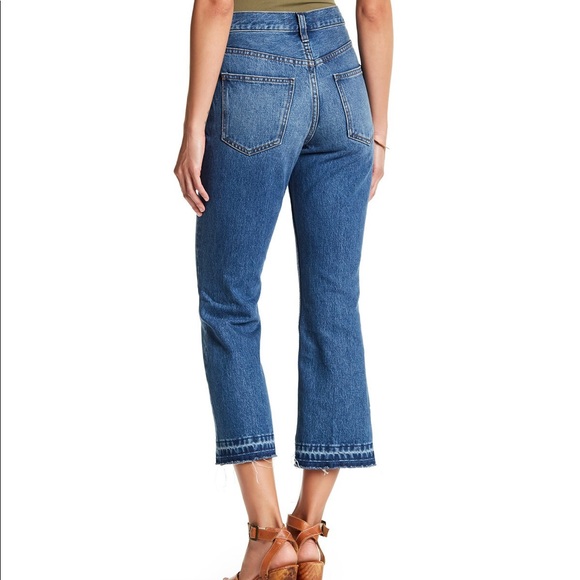 •SOLD• free people high rise release hem crop jean - Picture 5 of 5